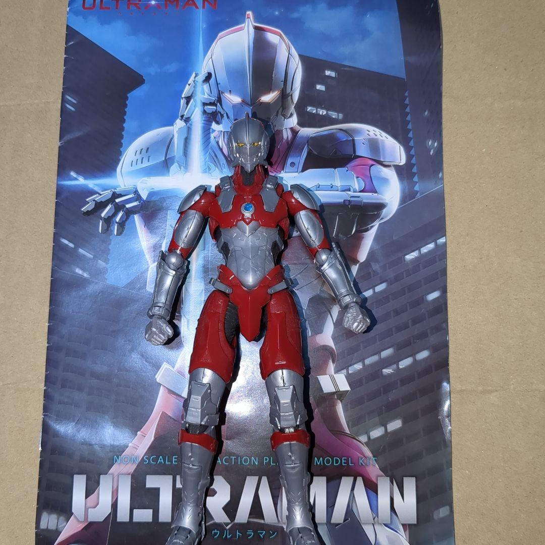 ウルトラマン フィギュア シルバー/レッド 約15cm ウルトラマン フルアクションモデル シルバー/レッド - メルカリ