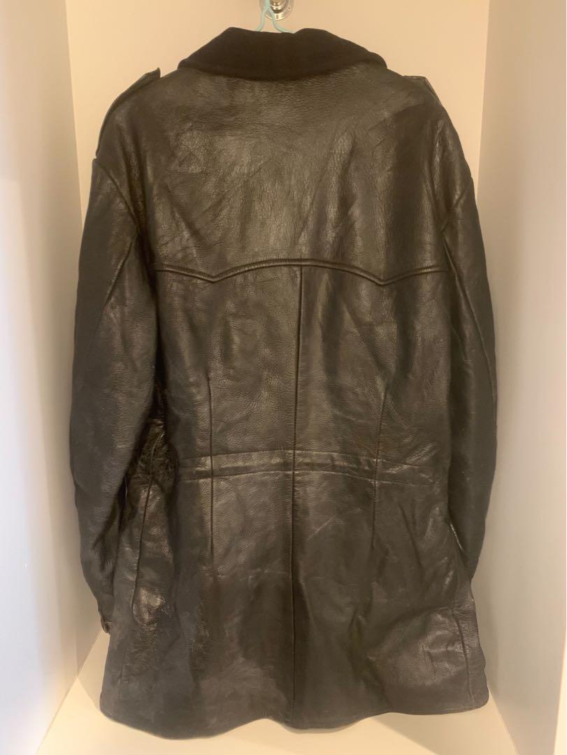 USED スウェーデン軍 1940-1950’s ゴートスキンレザー軍服