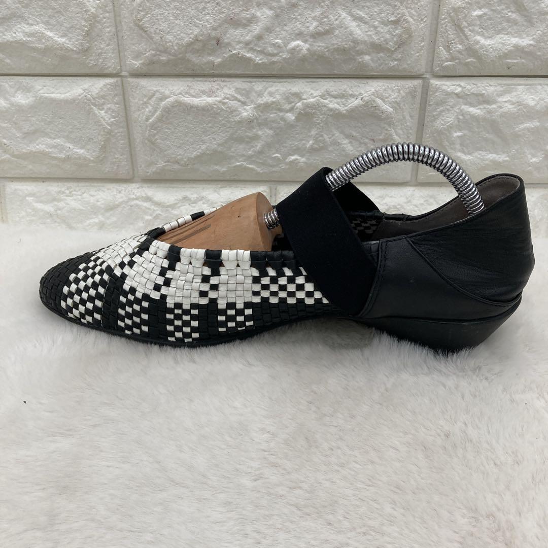 ❤美品❤fitfit フィットフィット ストラップパンプス バイカラー 24.5