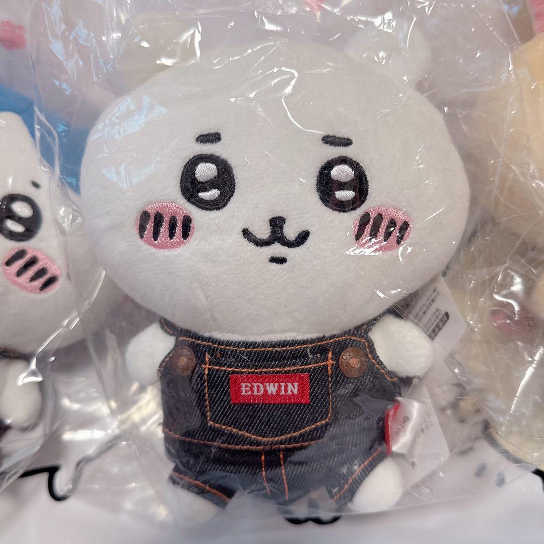 新品タグ付き　セブンネット限定 2022年 EDWIN × ちいかわ ぬいぐるみ