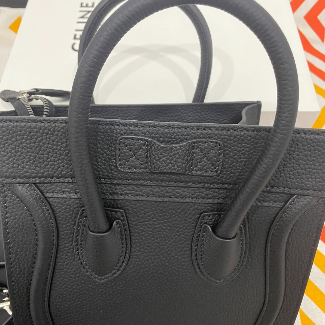 CELINE セリーヌ ラゲージ　ナノ　ブラック