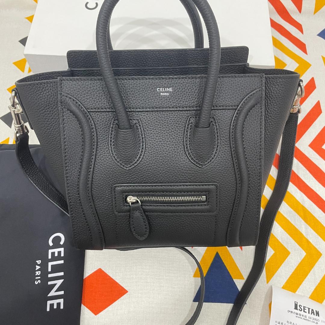 CELINE セリーヌ ラゲージ　ナノ　ブラック