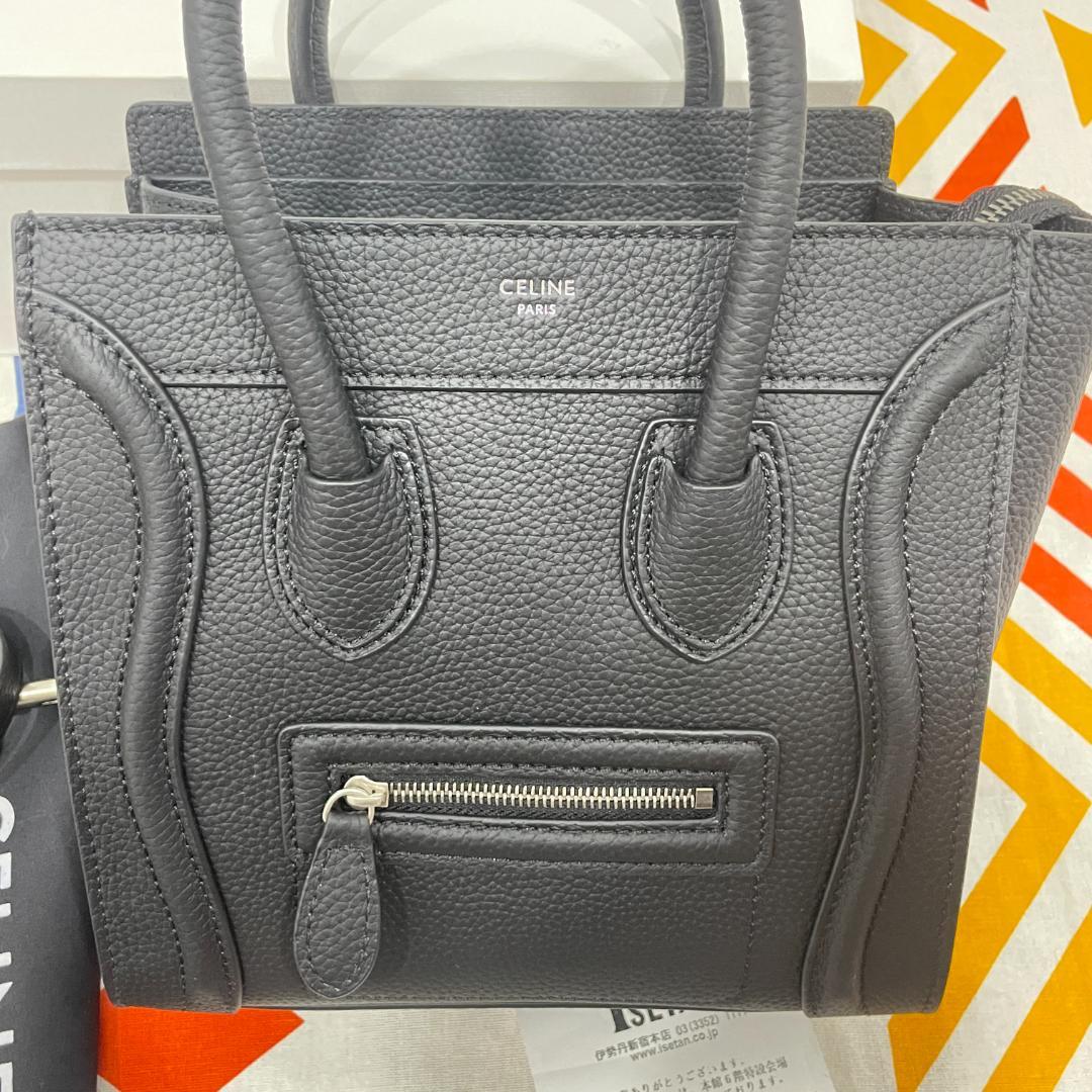 CELINE セリーヌ ラゲージ　ナノ　ブラック