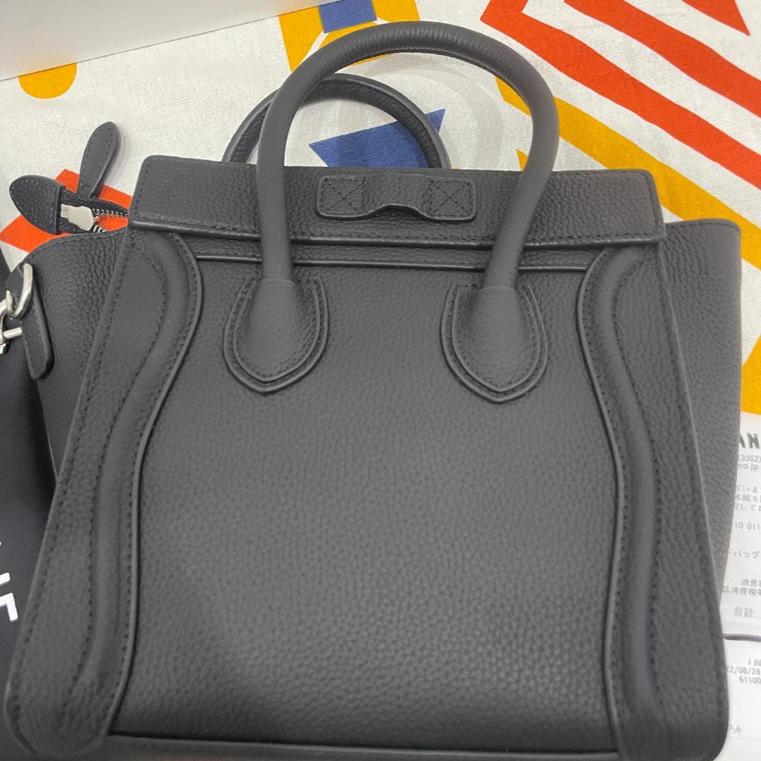CELINE セリーヌ ラゲージ　ナノ　ブラック