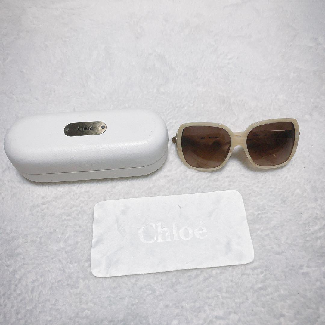 Chloé クロエ サングラス CL2173A C04-135ケース＆クロス付き