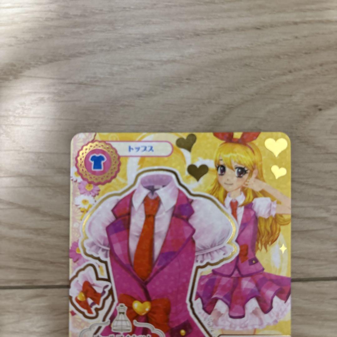 アイカツ アイカツ大衣装展 ピンクステージコーデ 特典 3枚セット アイカツ アイカツ大衣装展 ピンクステージコーデ 特典 3枚