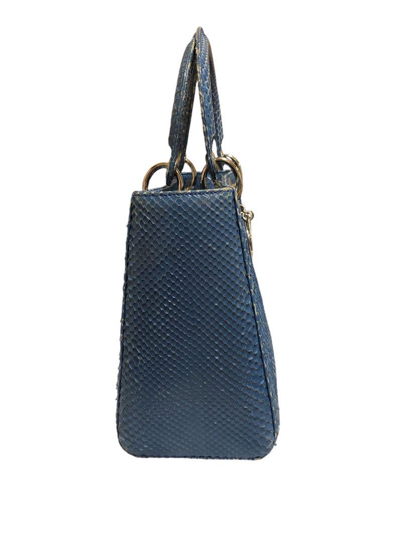 【再入荷！】 希少】 Diorレディディオール 2WAY ショルダーバッグ パイソン バッグ