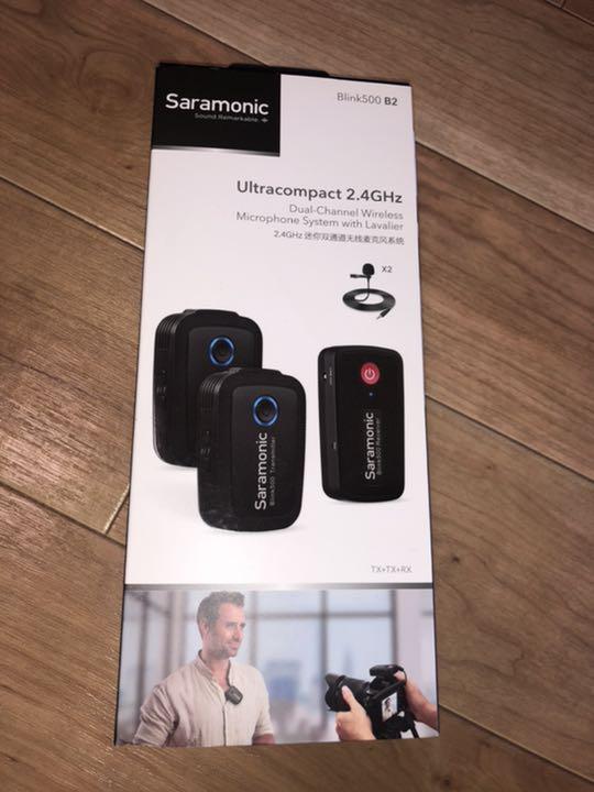 Saramonic Blink 500 B2 ワイヤレスマイク mv.church