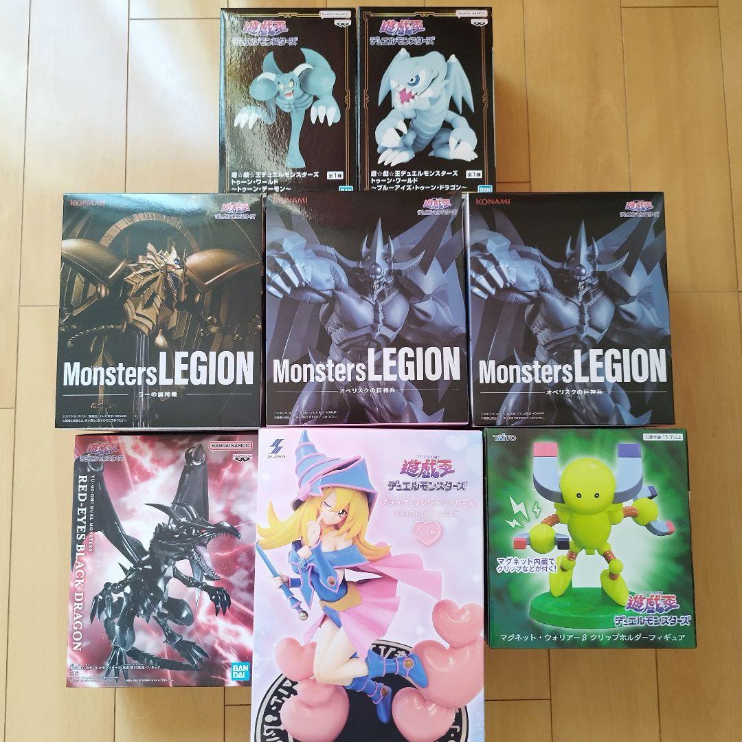 VF6636 未開封 遊戯王デュエルモンスターズ フィギュア まとめ 8個セット デュエリストたちのかっこいいフィギュア「遊☆戯☆王デュエル