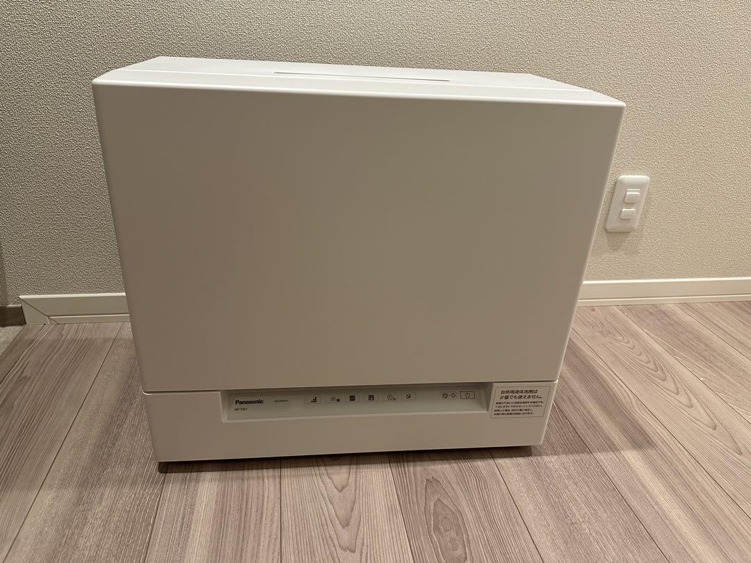 【値下げ】Panasonic 食器洗い乾燥機 ホワイト NP-TSK1-W