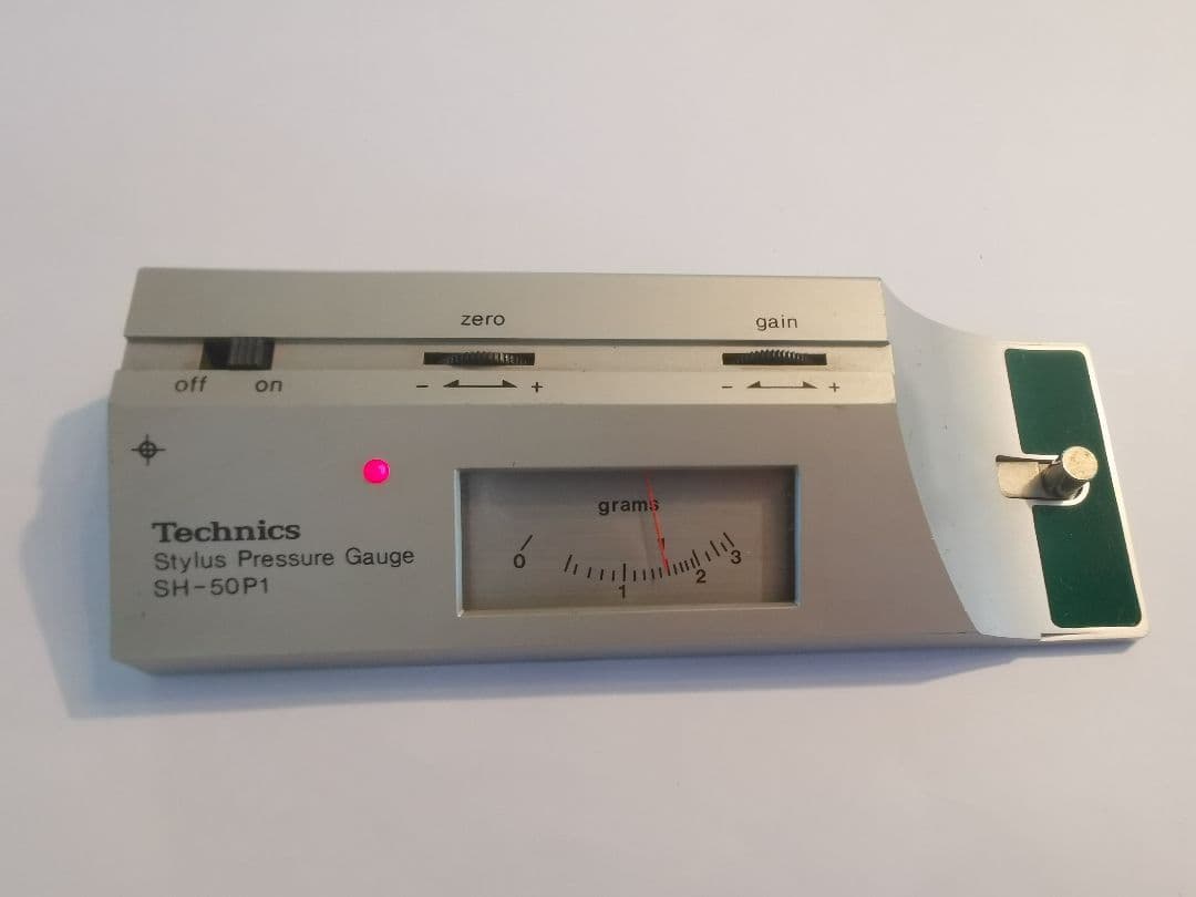 Technics 針圧計 SH-50P1 【基準ウエイトあり、動作確認済】