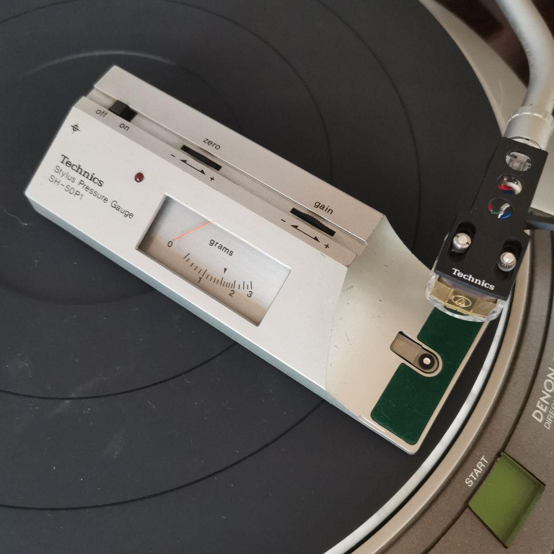 Technics 針圧計 SH-50P1 【基準ウエイトあり、動作確認済】