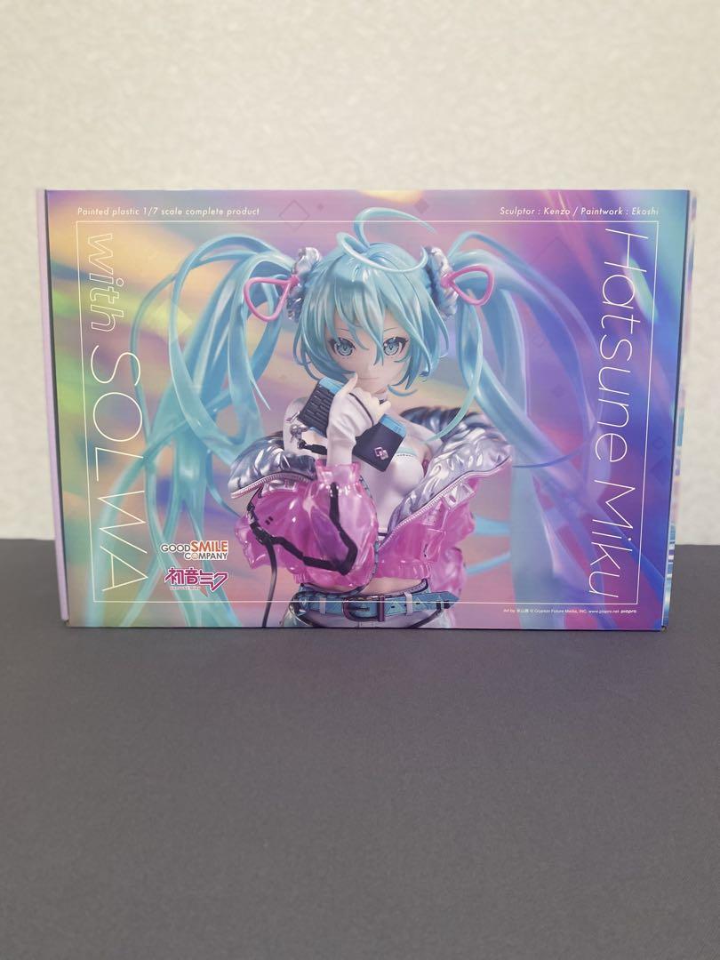 初音ミク with SOLWA 1/7スケール プラスチック製 塗装済み完成