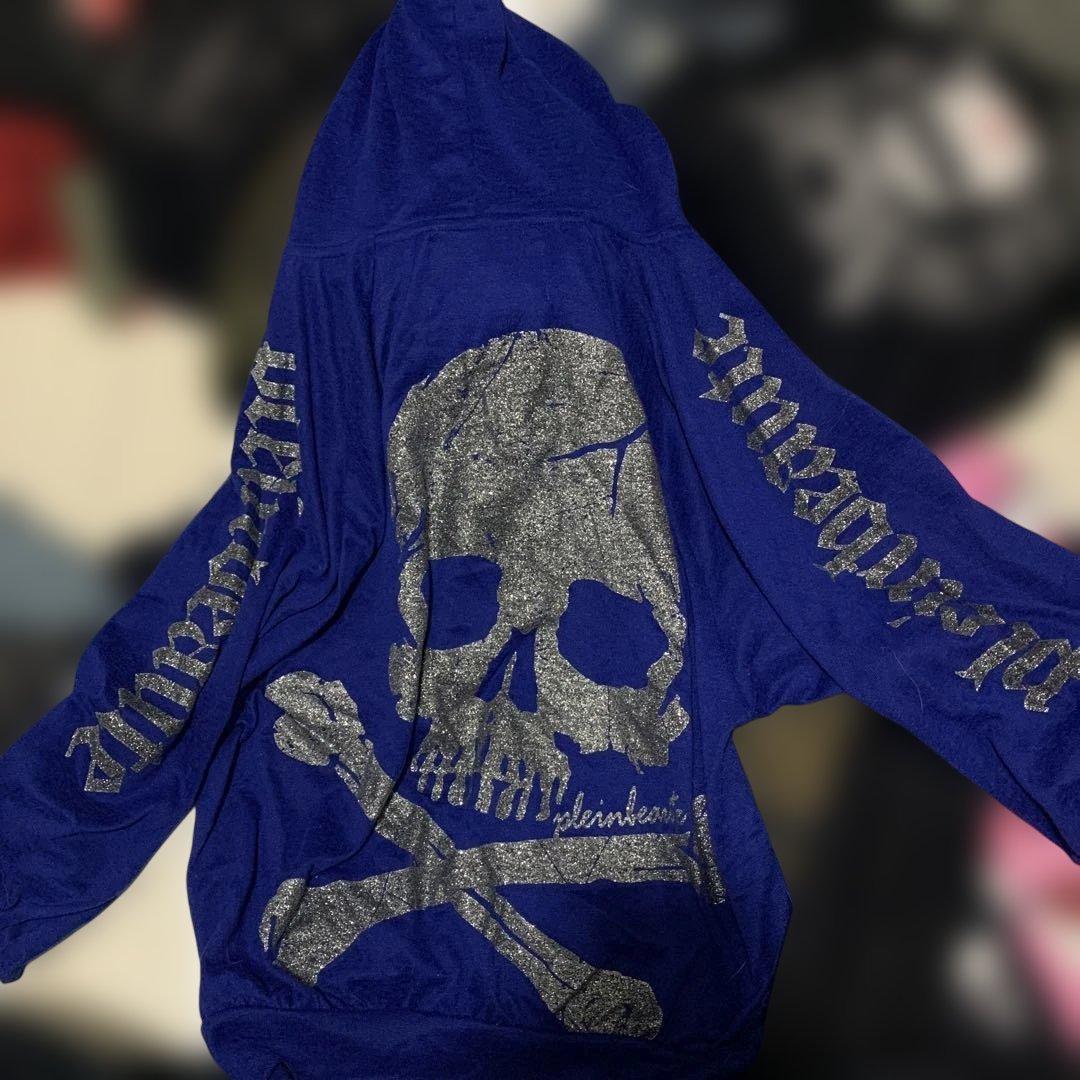 3着入り　お兄系 平成ギャル ファー y2k グランジ ベロア 十字架 ラメ入り