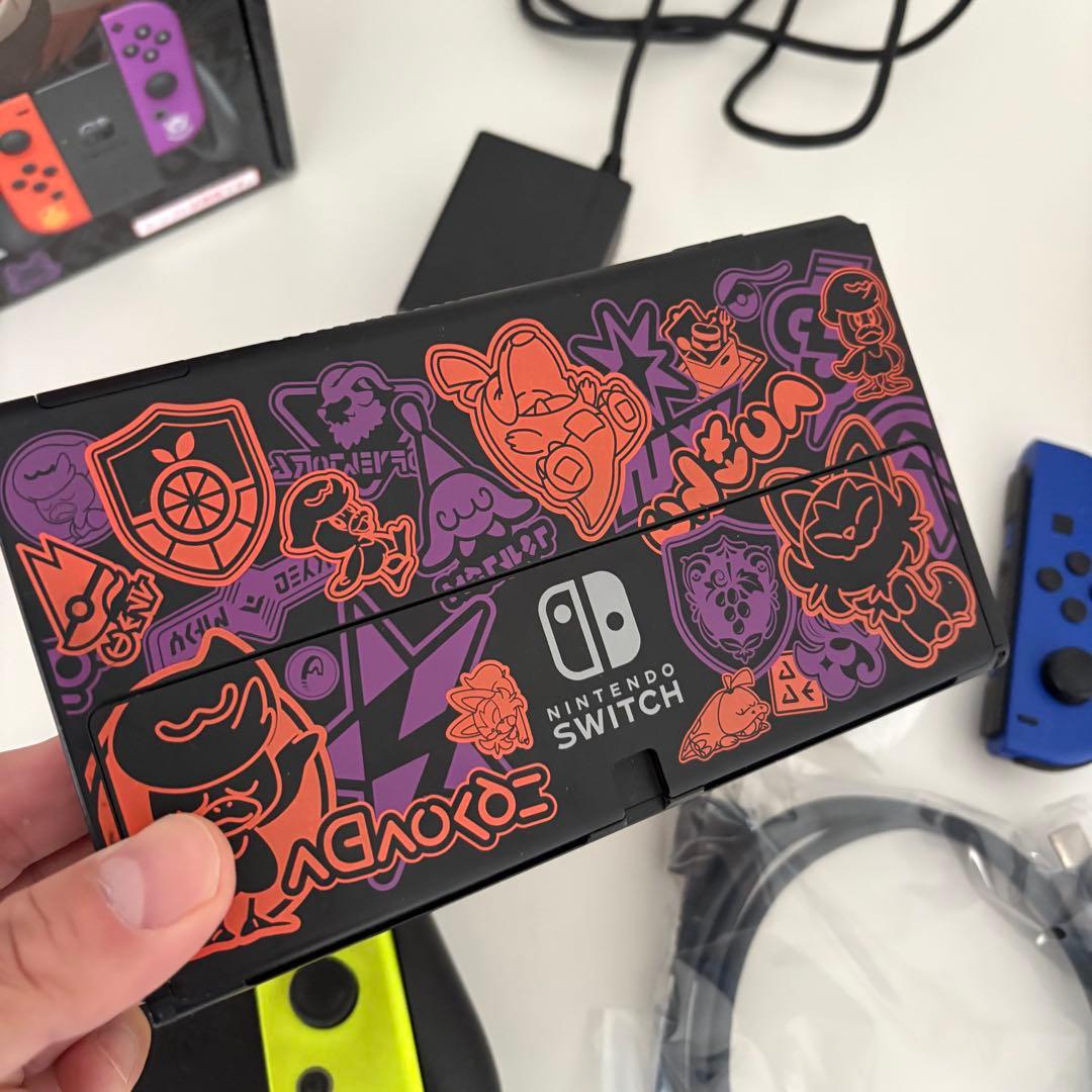 訳あり Nintendo Switch 有機EL スカーレット・バイオレット 訳あり Nintendo Switch 有機EL スカーレット・バイオレット