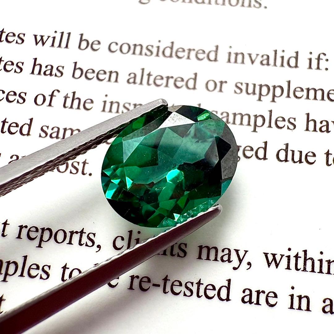◆3.38ct◆ グリーントパーズ 1720 天然 ネオン ルース 宝石鑑別書き ◆3.38ct◆ グリーントパーズ 1720 天然 ネオン ルース 宝石鑑別書き