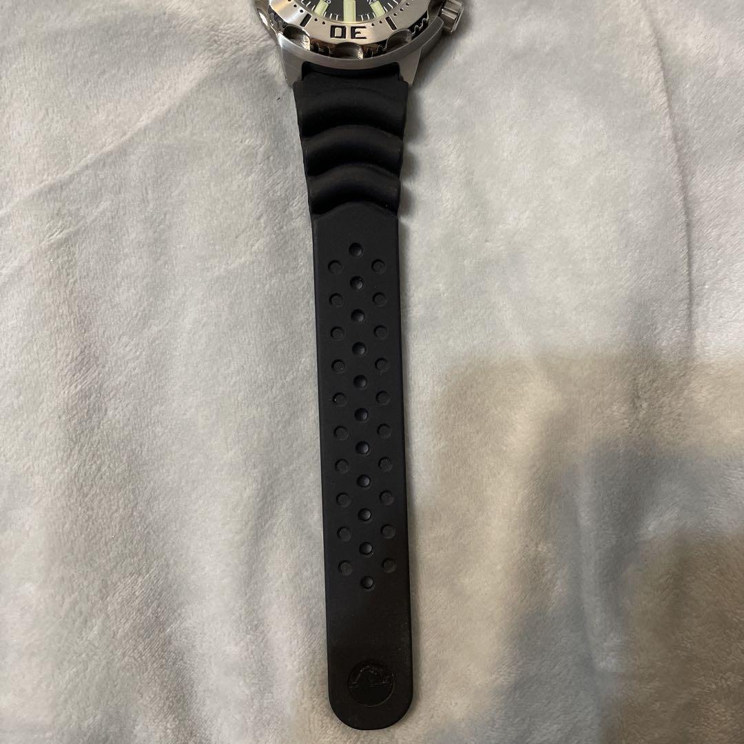 あ*し様 【美品】SEIKO 200Mダイバー ウレタン ブラックSKX779K