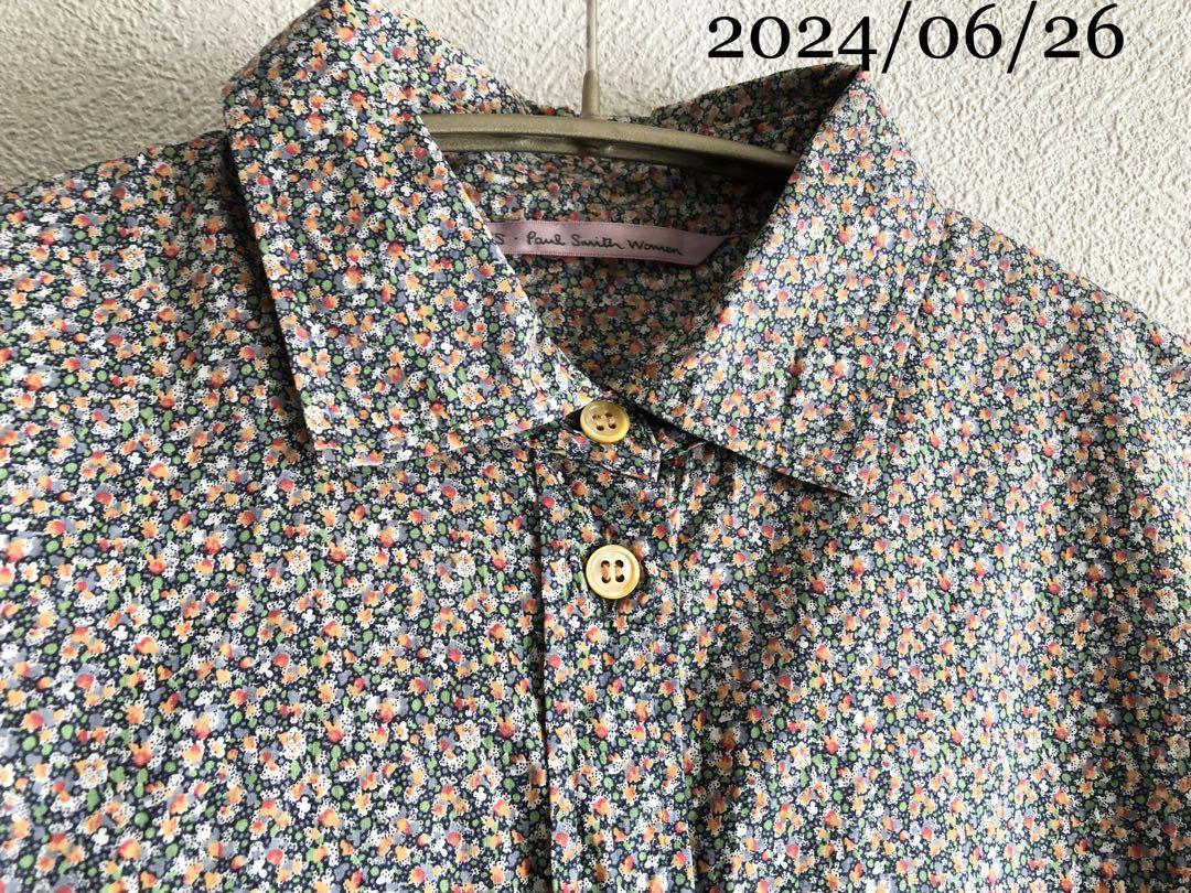 PS Paul Smith women 小花柄 長袖シャツ