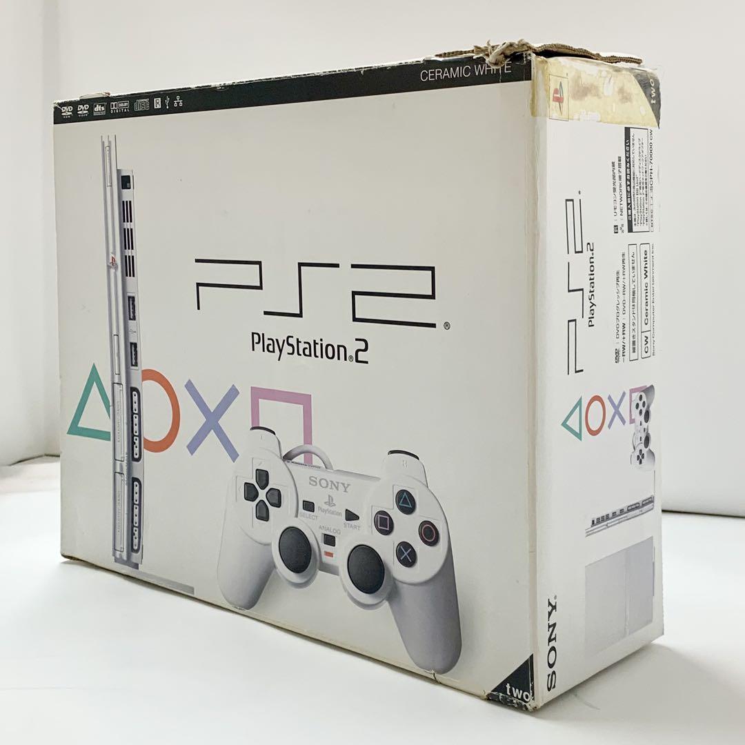 SONY PlayStation2 薄型　ホワイト　SCPH-70000 CW