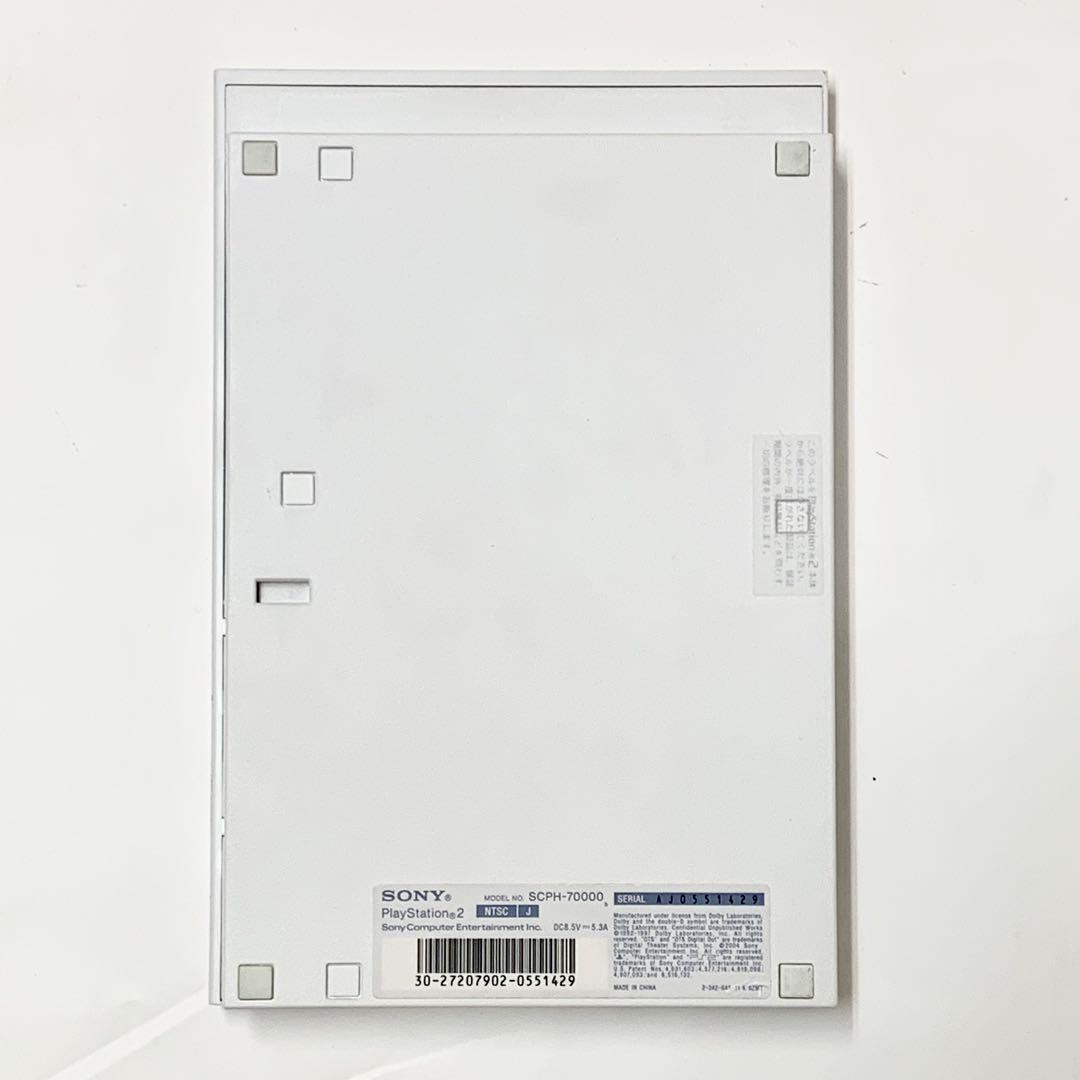 SONY PlayStation2 薄型　ホワイト　SCPH-70000 CW