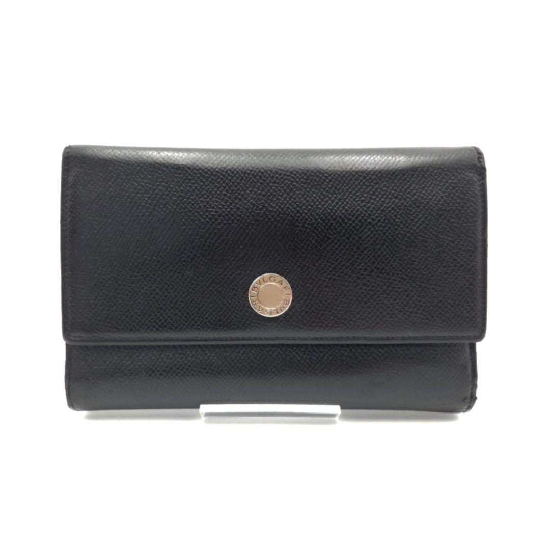 BULGARI ブラック 三つ折り財布 楽天市場】【財布】BVLGARI ブルガリ クラシコ Wホック ダブル