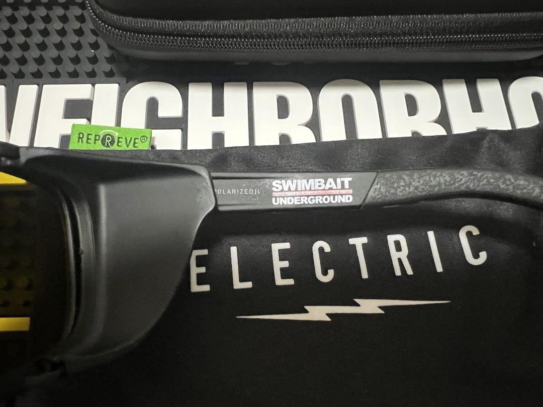 スイムベイトアンダーグラウンド ELECTRIC コラボ限定 偏光グラス 画像4