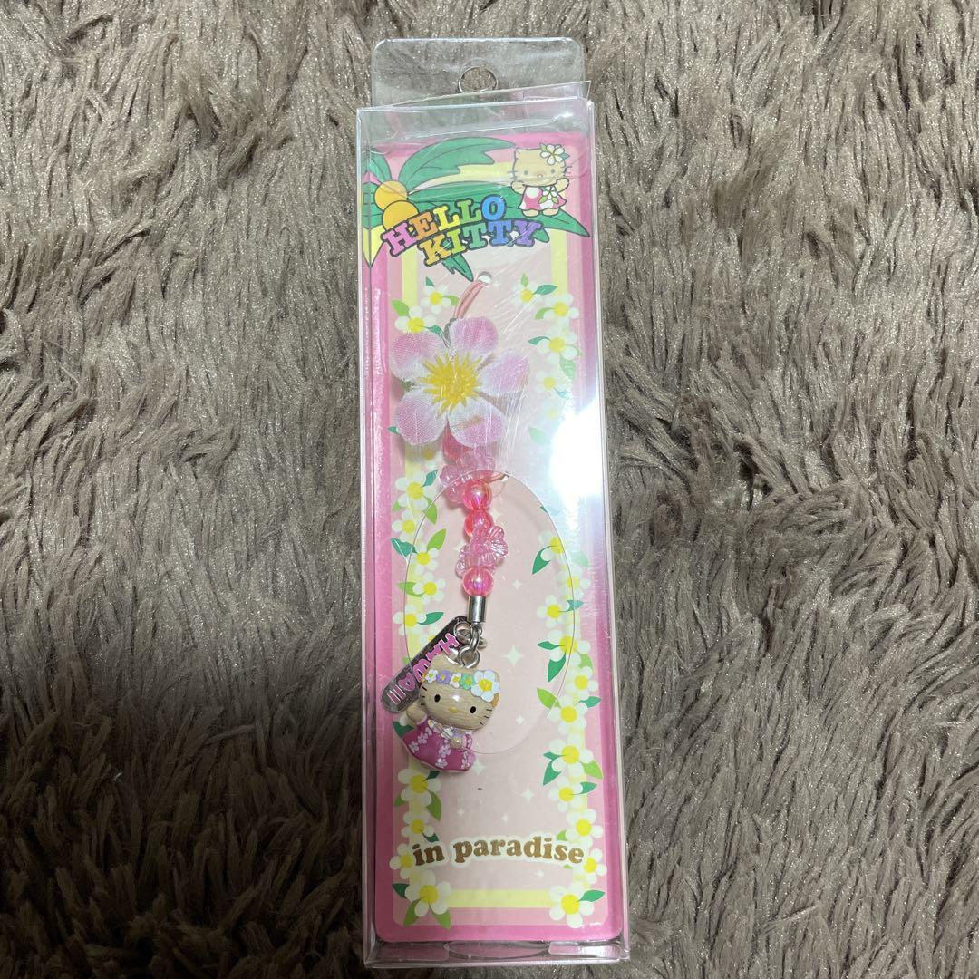 ハワイ　キティ　ストラップ ハワイ限定】カハラホテル限定 キティーちゃん ホノルル Hawaii