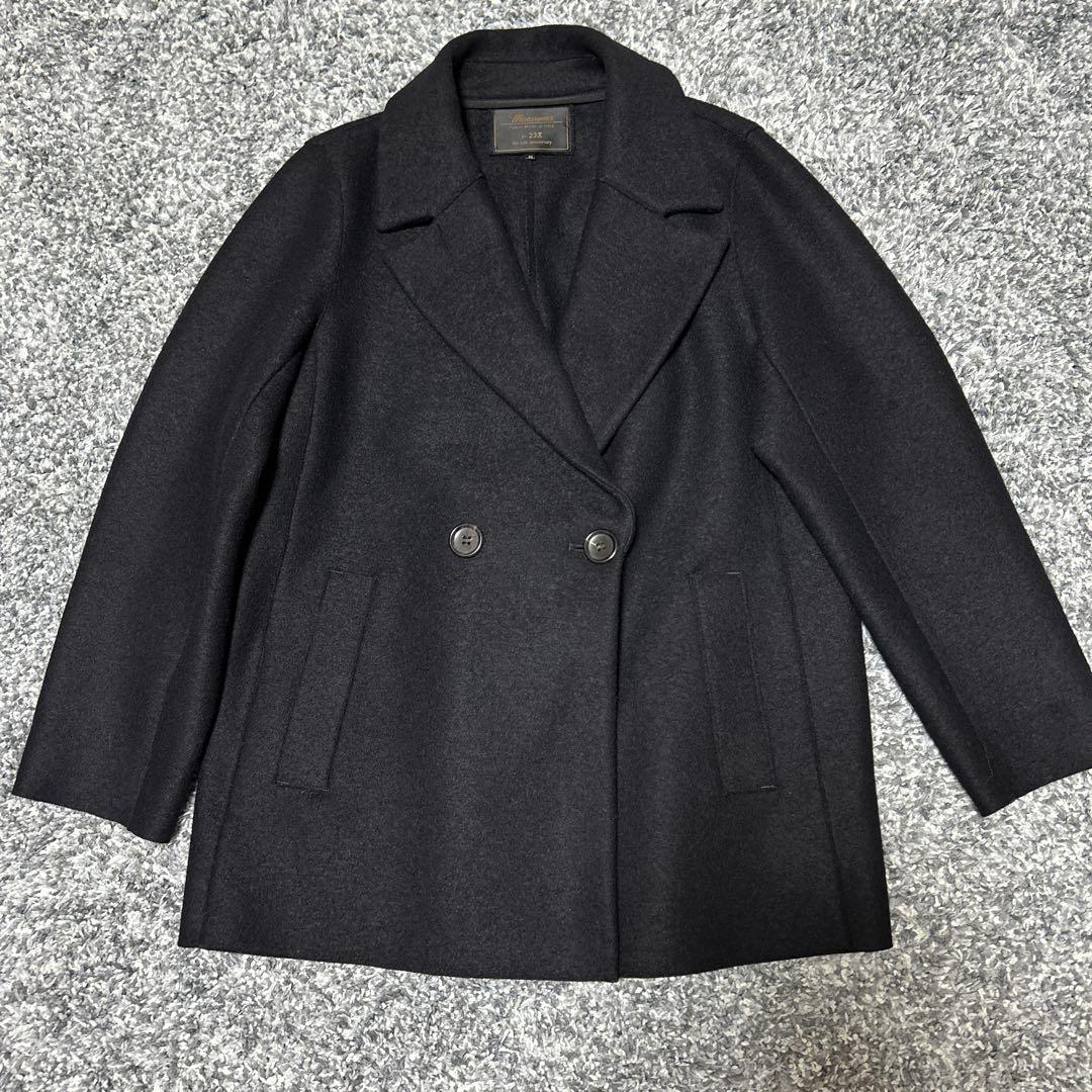 最終価格！23区圧縮ウールジャージコート44サイズ美品