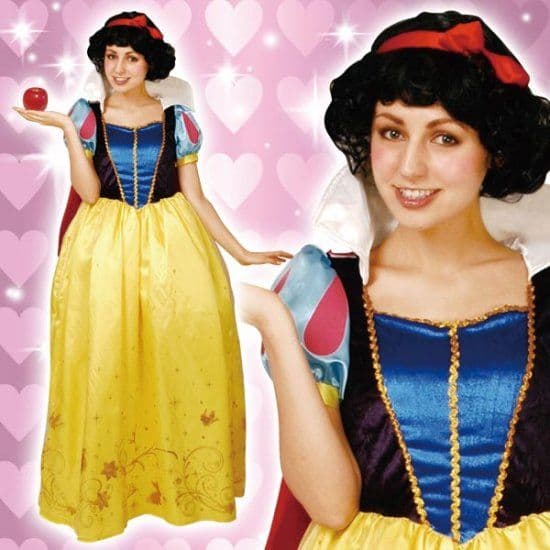 1年保証 新品 未使用 ディズニー コスチューム 女性用 白雪姫 ドレス デラックス コスプレ 1年保証 新品 未使用 ディズニー コスチューム 女性用 白雪姫 ドレス デラックス コスプレ