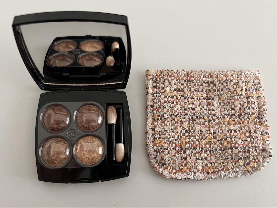限定品シャネル アイシャドウパレット TWEED CUIVRÉ01 - メルカリ