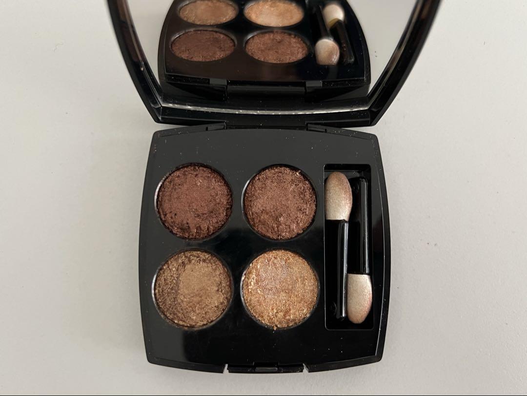 CHANEL アイシャドウパレット 01 TWEED CUIVRÉ レ キャトル オンブル ツイード 01 ツイード キュイヴレ
