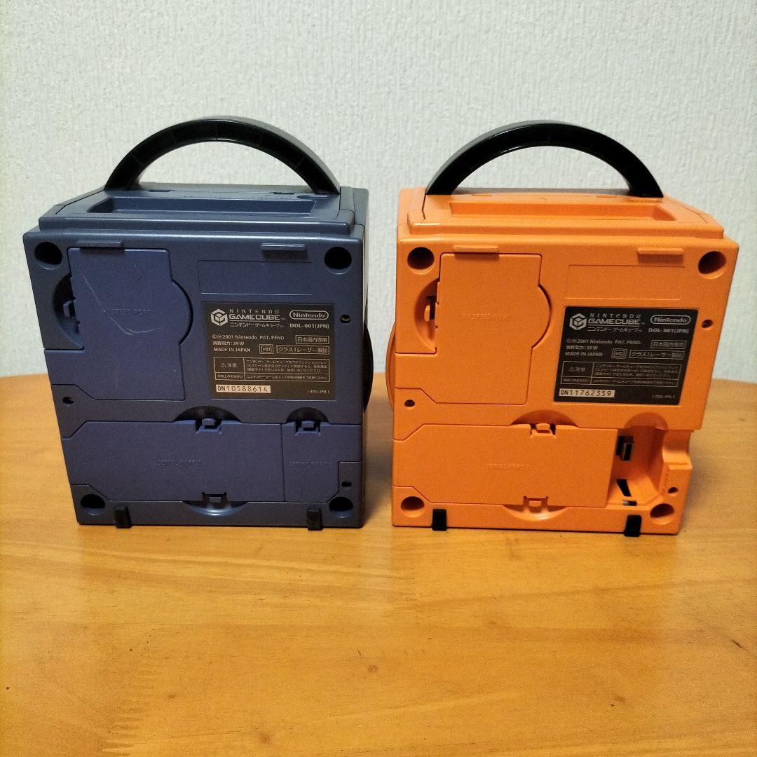 ディスク読込OK ゲームキューブ本体 4台 オレンジブラックシルバーバイオレットNintendo GameCube YUZUMIYA_COM