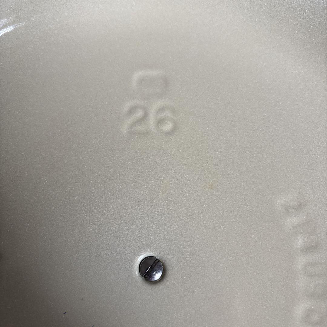 LE CREUSET 両手鍋 ターコイズ 26cm