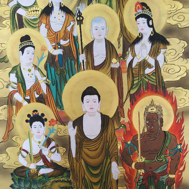 掛軸 十三佛