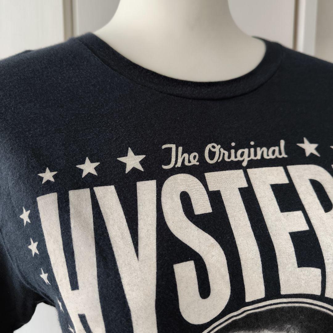 ヒステリックグラマー　 半袖　Tシャツ　カットソー ブラック　オゾン