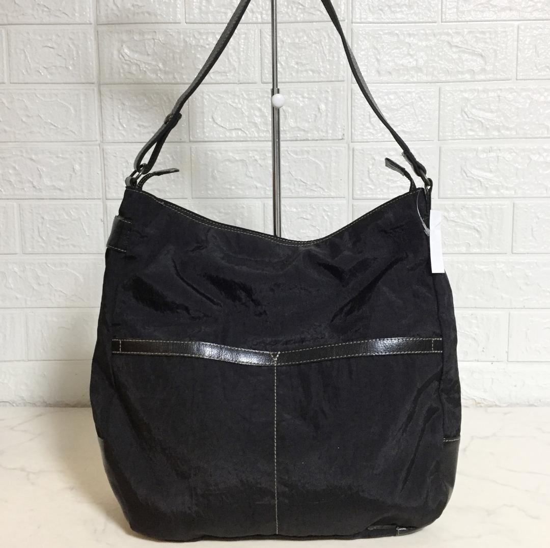 no38098 IBIZA イビサ 日本製 レザー ナイロン ショルダーバッグ