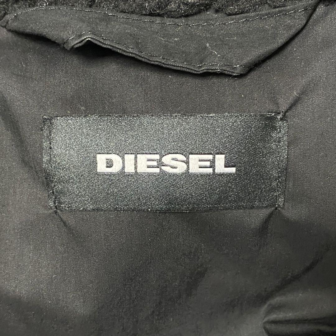 20AW　DIESEL　ファー　モッズコート　ミリタリージャケット　中綿