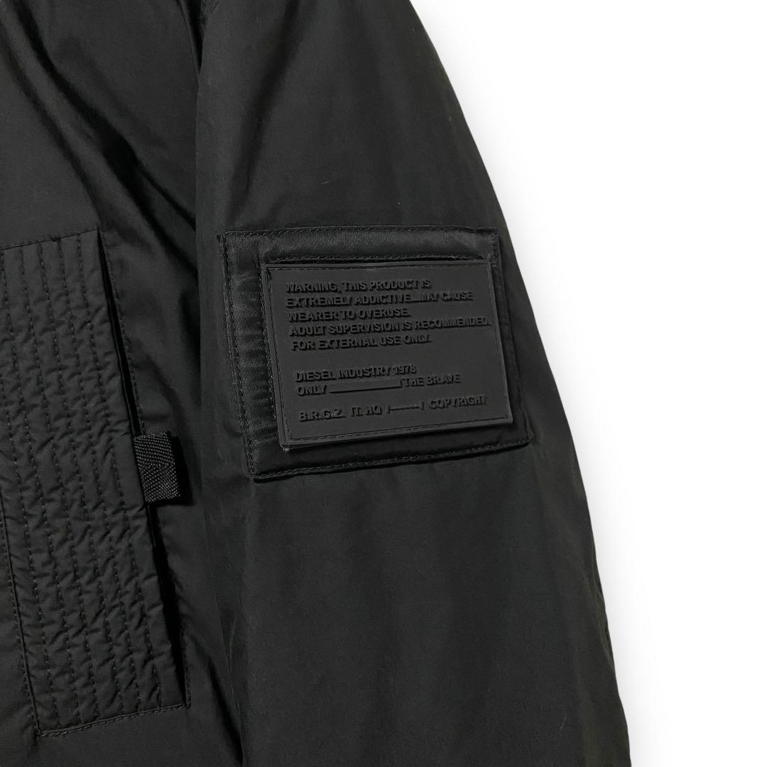 20AW　DIESEL　ファー　モッズコート　ミリタリージャケット　中綿