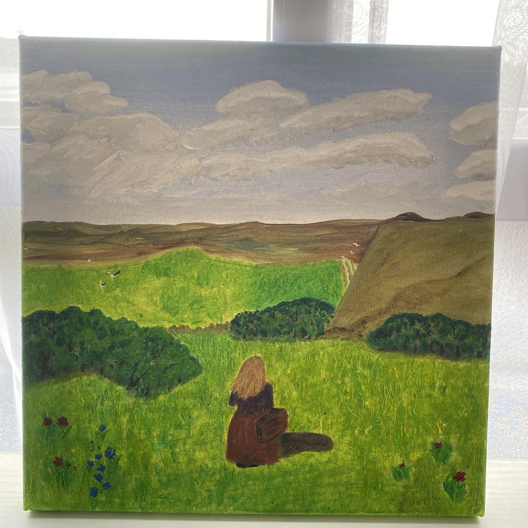 The road ahead- painted by Raba A. Oil