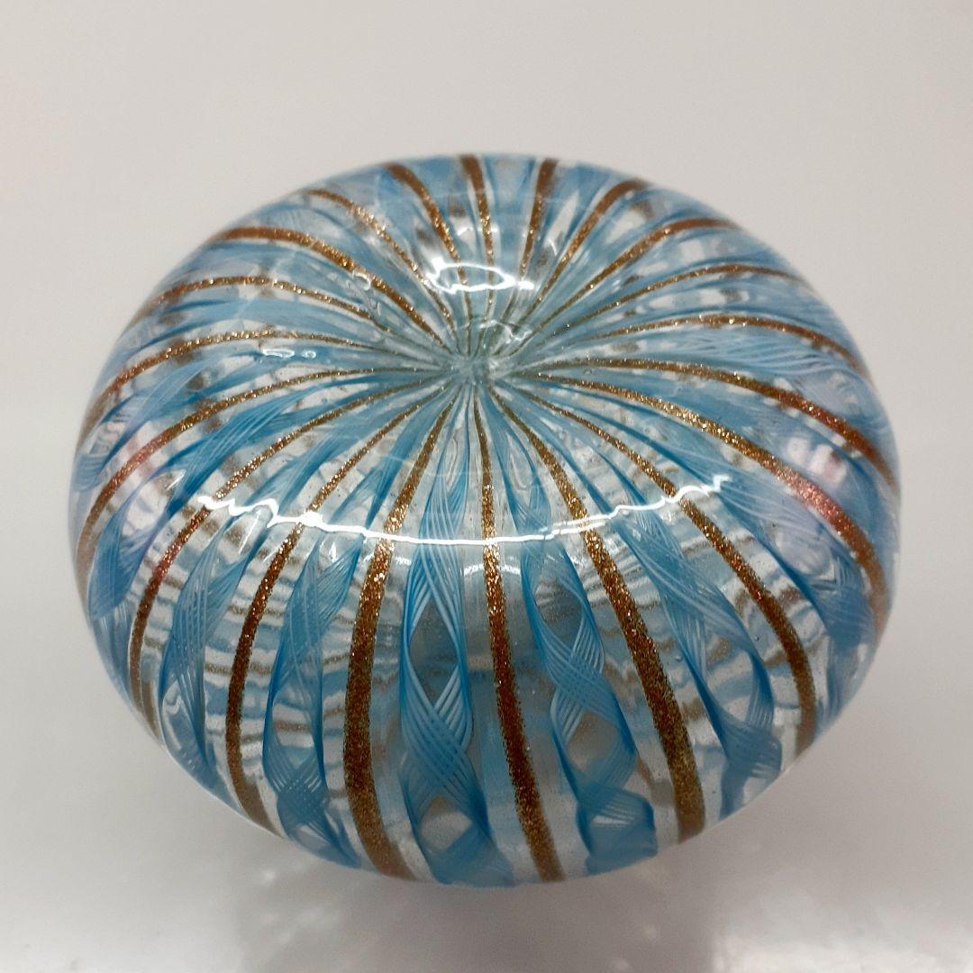 MURANO GLASS ムラノ 金彩 花蓋 香水瓶 パフュームボトル - メルカリ