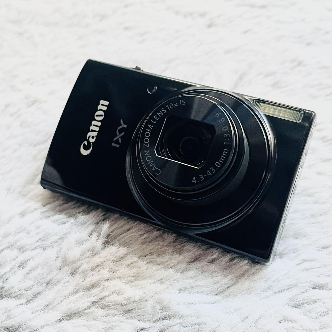【ほぼ未使用】Canon IXY210 デジタルカメラ ブラック