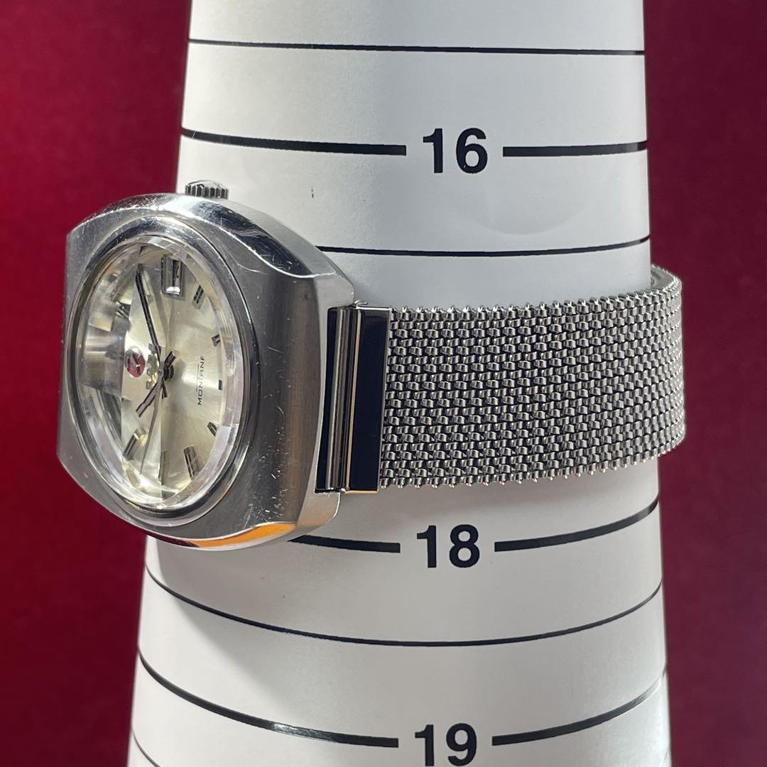 70s ☆希少 RADO モンタナ 自動巻 風防9面カットガラス新品 腕時計