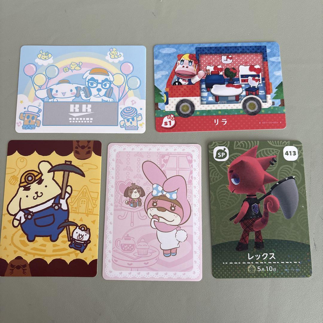 ➀あつまれどうぶつの森 amiibo+カード SP サンリオフルコンプ 66枚