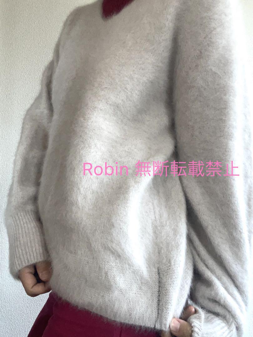 話題の人気 超美品 ゆったり フォックスニット プントドーロ アパルトモン取扱 トップス