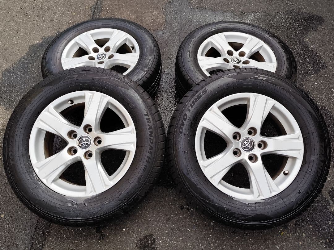 24年製タイヤ付き 30アルファード ヴェルファイア 純正ホイール タイヤ