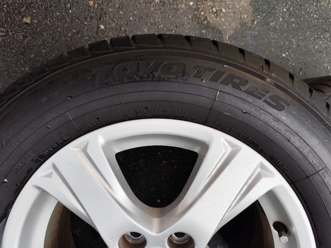 24年製タイヤ付き 30アルファード ヴェルファイア 純正ホイール タイヤ