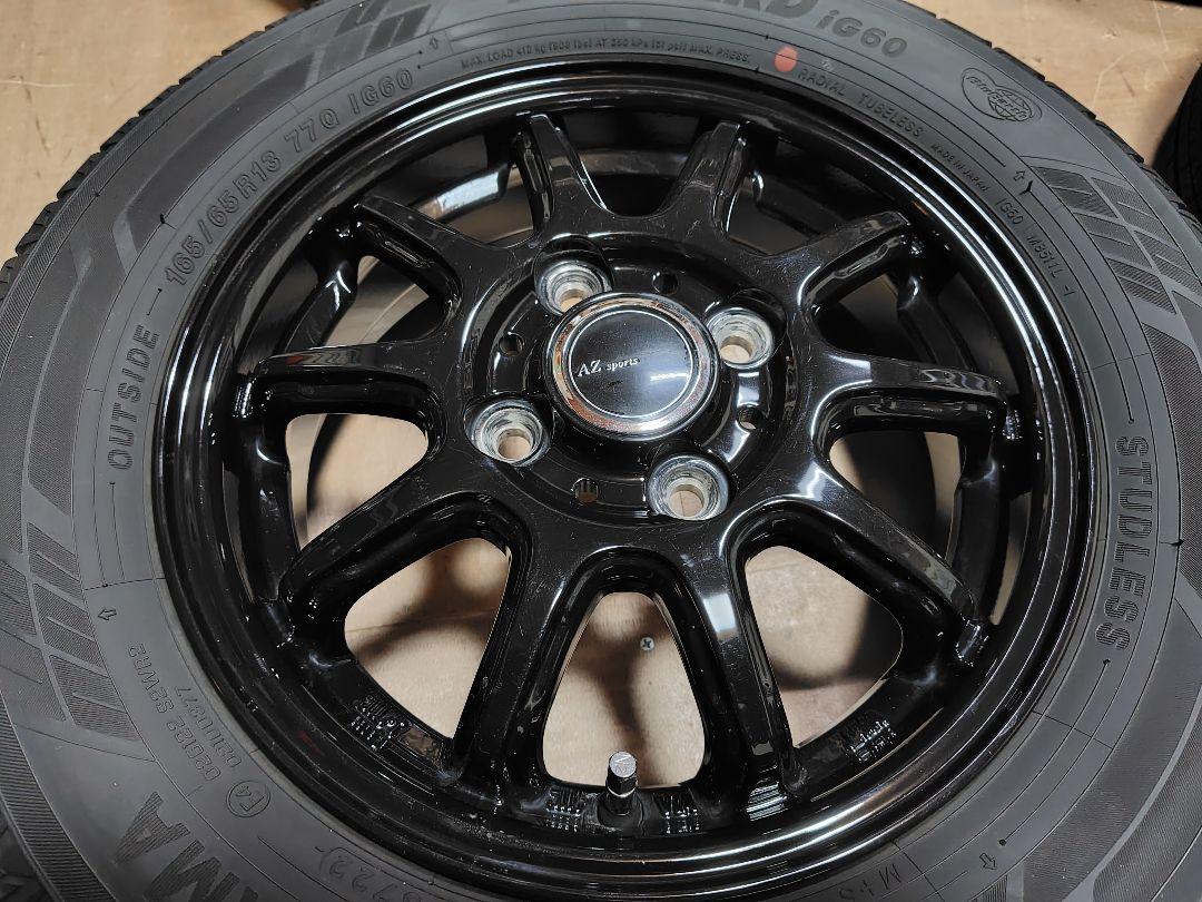 nico☀︎165/65r13 スタッドレスタイヤ ホイールセット