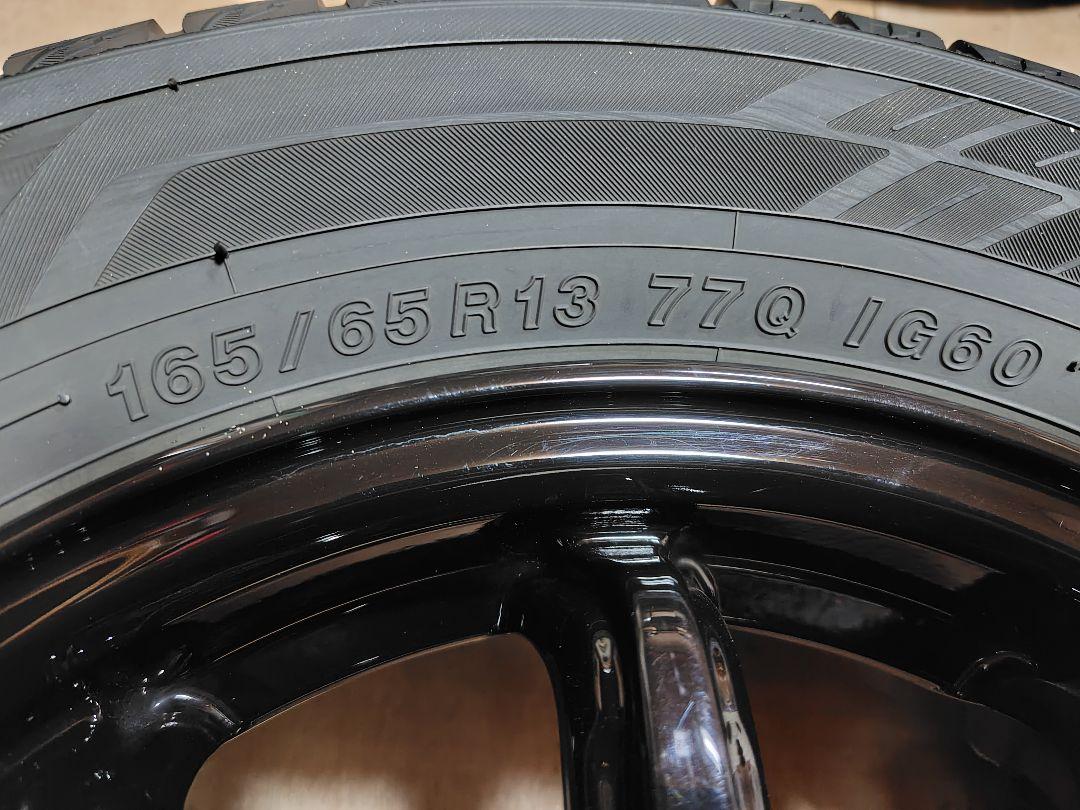 nico☀︎165/65r13 スタッドレスタイヤ ホイールセット