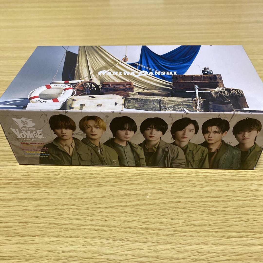 なにわ男子 BON BON VOYAGE ボックステッシュ8箱 なにわ男子 BON BON VOYAGE 通常盤特典BOXティッシュ全員ver