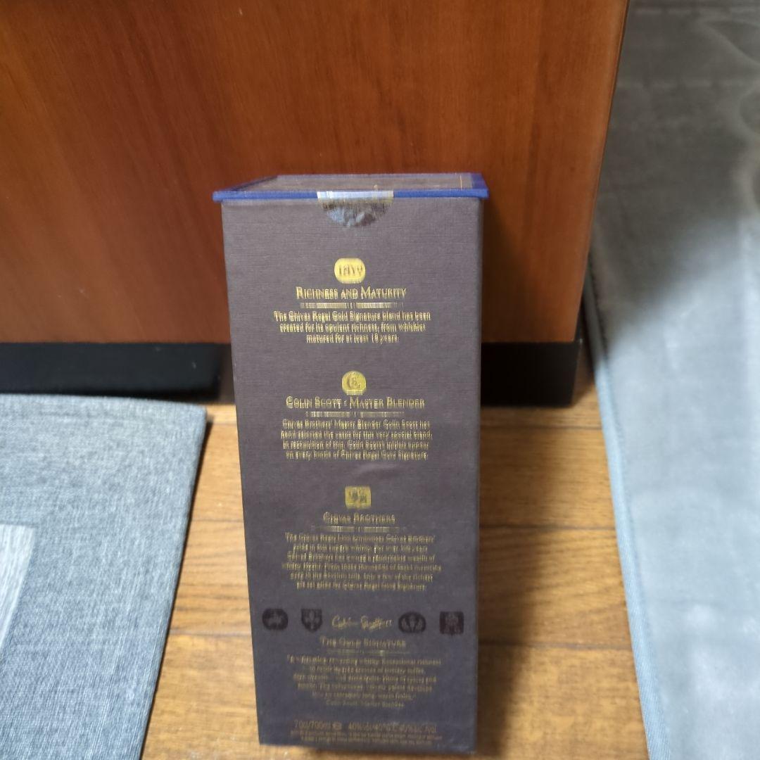 シーバスリーガル　CHIVAS REGAL 18years　ゴールドシグネチャー
